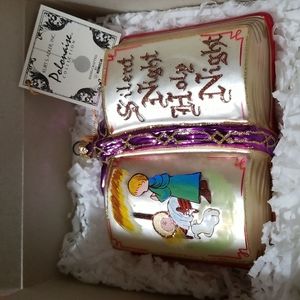 NIB Kurt S.Adler Polonaise Collection Bible Ornament